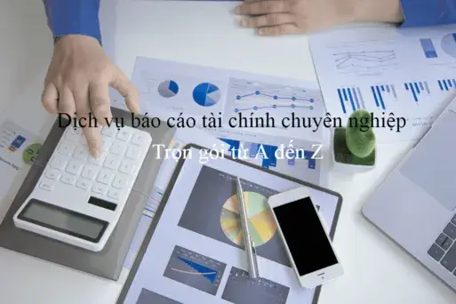 Bảng giá dịch vụ kế toán, quyết toán thuế, báo cáo tài chính, sổ sách kế toán 5 Dịch vụ báo cáo tài chính